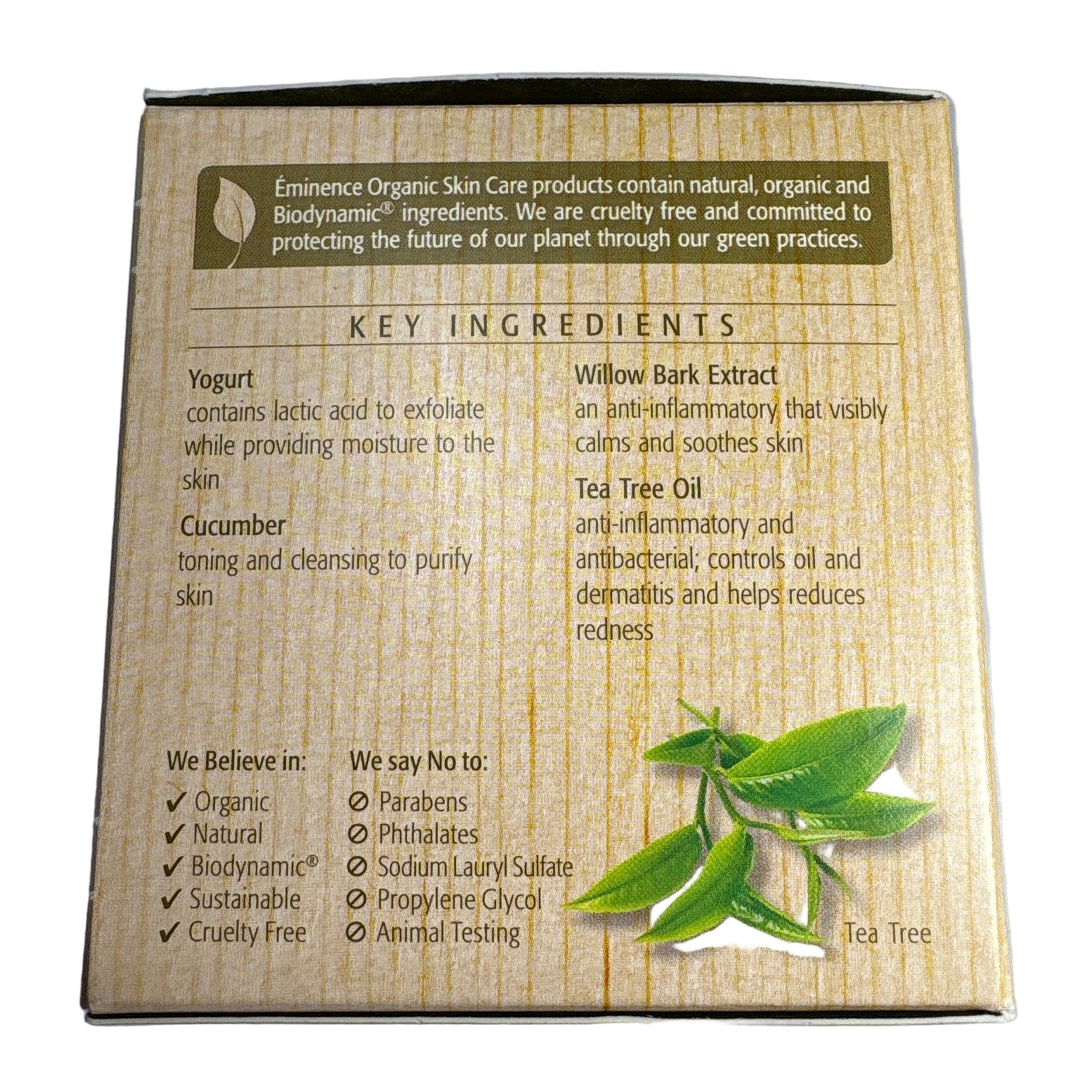 Eminence Clear Skin Probiotic Moisturizer, 2 Ounce