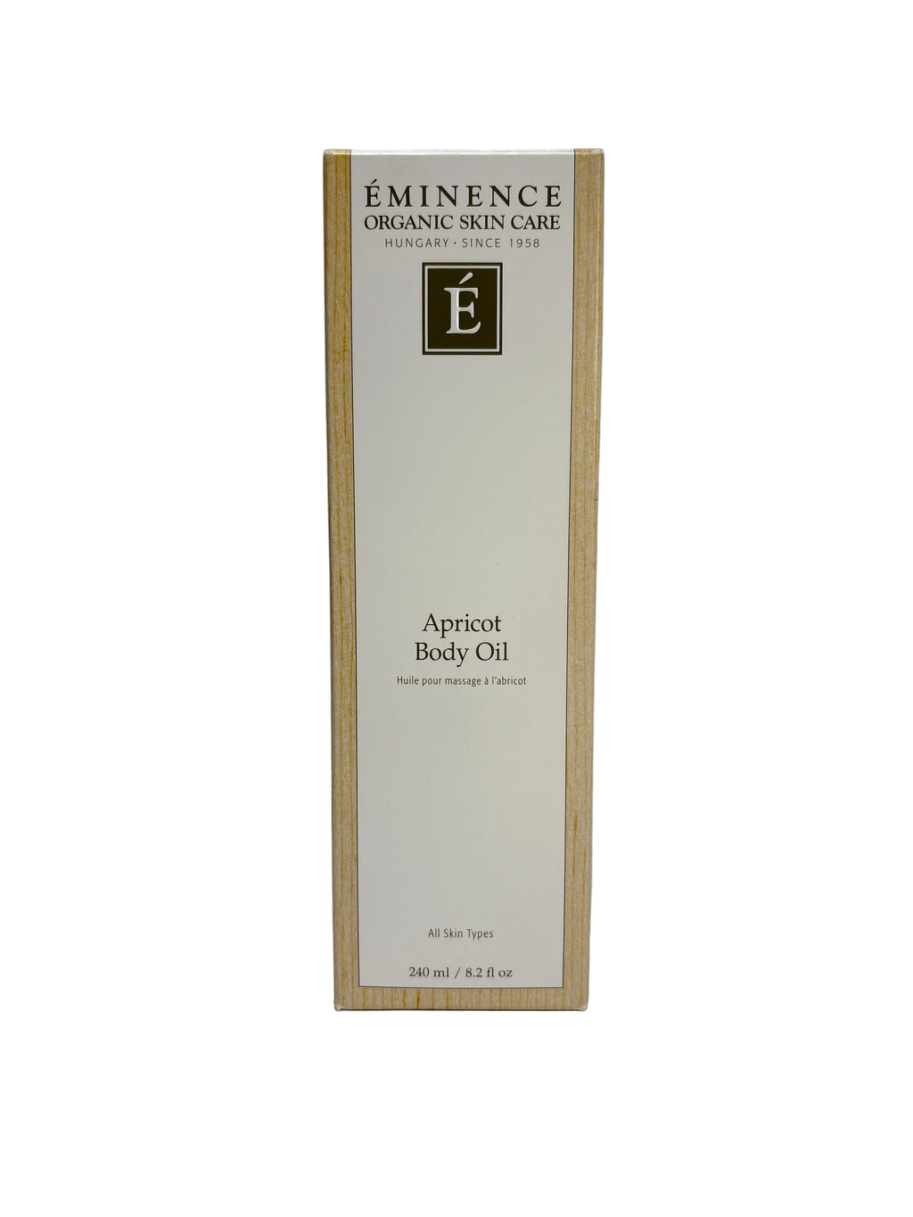 Eminence Apricot Body Oil for Unisex - 8.2 oz Oil