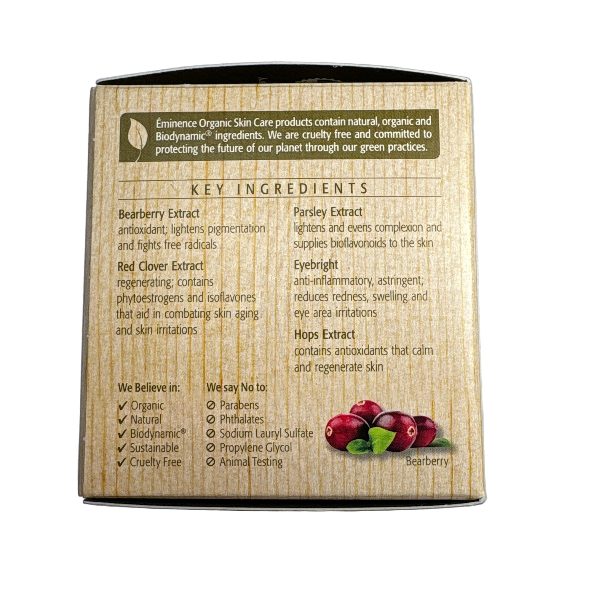 EMINENCE ORGANIC SKIN CARE Bearberry Eye Repair Cream 15ml/0.5 fl oz
