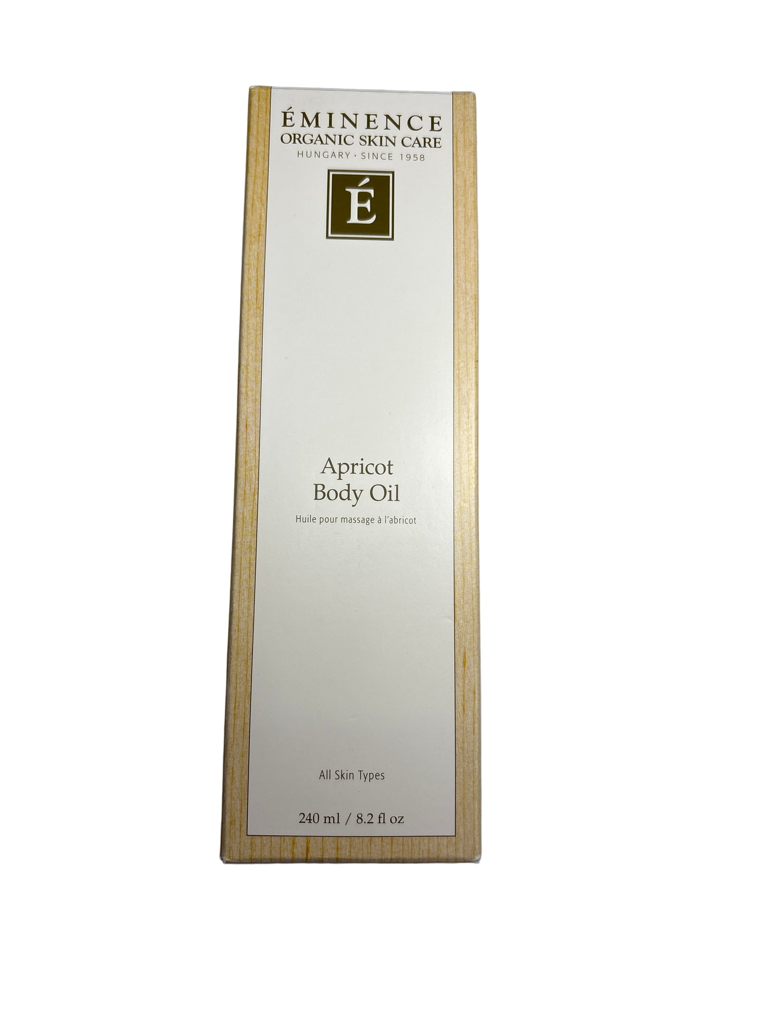 Eminence Apricot Body Oil for Unisex - 8.2 oz Oil