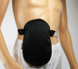 Beige Ostomy Colostomy Urostomy Pouch Bag Fastomy Cover For Convatec & Hollister