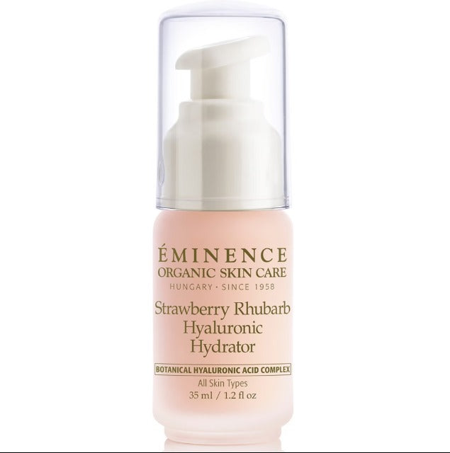 Eminence Organic Strawberry Rhubarb Hyaluronic Hydrator, 1.2 Ounces