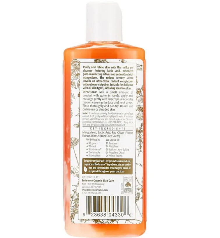Eminence Organic Skin Care Mangosteen Daily Resurfacing Cleanser 4.2 fl oz