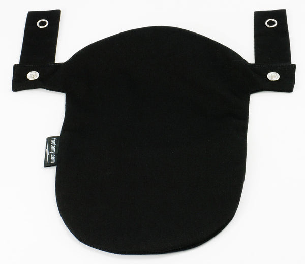 Black With Black Ostomy Colostomy Urostomy Pouch Bag Fastomy Cover For Convatec & Hollister