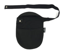 Fastomy Black Ostomy Pouch Bag Cover For Convatec and Hollister with Snap-On Attached Belt - Choose Size 26"-42"