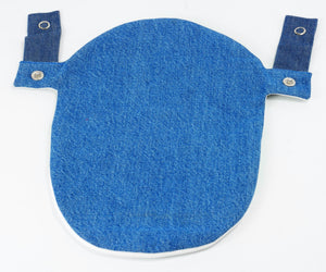 Denim Ostomy Colostomy Urostomy Pouch Bag Fastomy Cover For Convatec & Hollister
