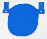 Medium Blue Ostomy Colostomy Urostomy Pouch Bag Fastomy Cover For Convatec & Hollister