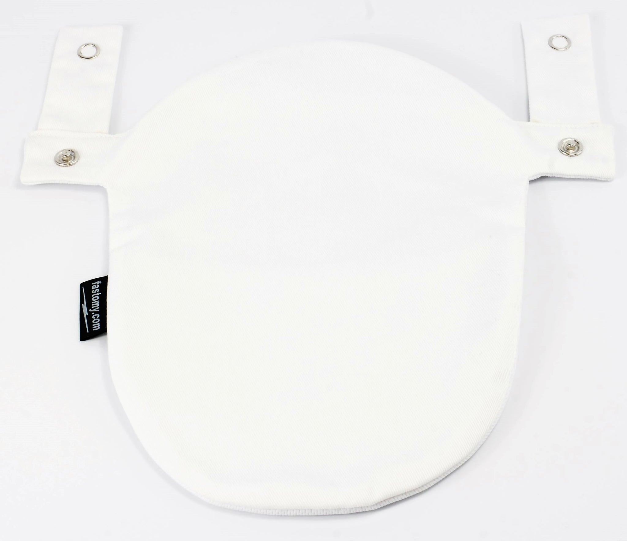 White Ostomy Colostomy Urostomy Pouch Bag Fastomy Cover For Convatec & Hollister